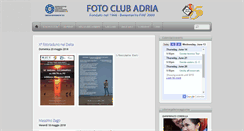 Desktop Screenshot of fotoclubadria.com